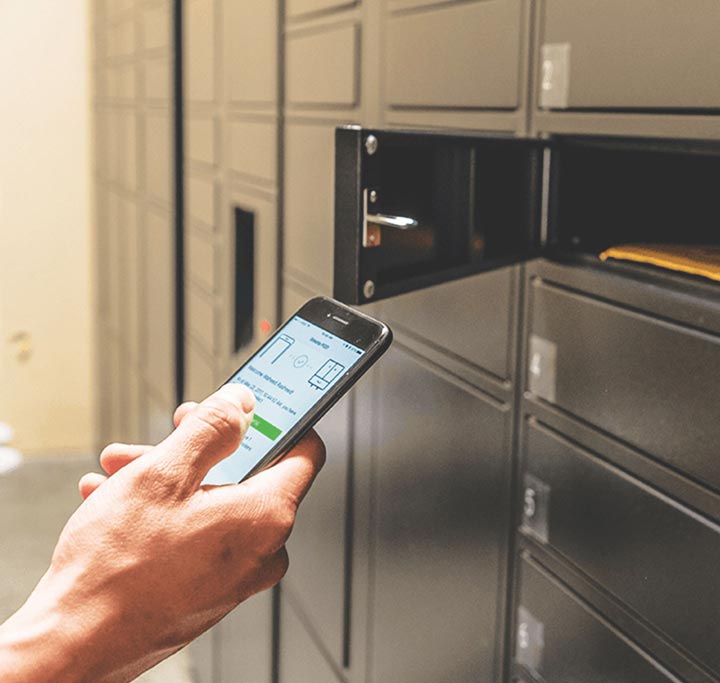 Smiota Package Lockers Pickup